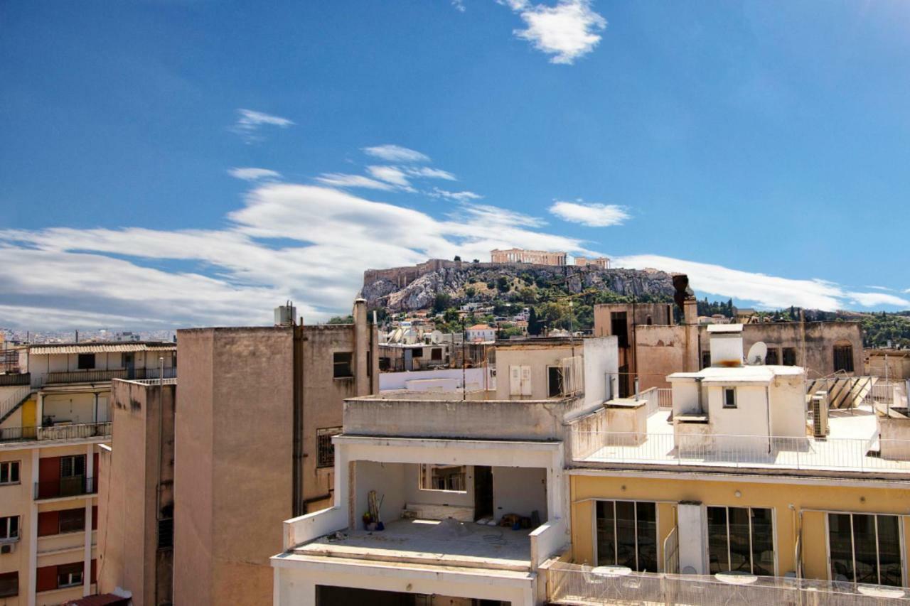 Topfloor Stylish Apartment With Acropolis View! Ateny Zewnętrze zdjęcie